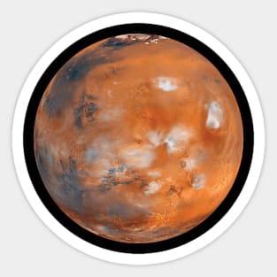 Mars Sticker